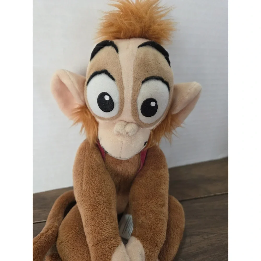 Disney Store Abu plush monkey from Disney's Aladdin, Posable
